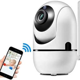 IBS Smart Home Security Surveillance Camera 1080P Cloud Hd Motion Real Time Tracking Network Wireless CCTV Smooth Pan and Tilt Clear Two Way Audio Day and Night Monitoring Wall Mount Celing (Wc-4)-image-21