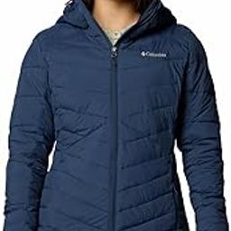 Women Omni-Heat Inifnity Joy Peak II Hooded Hiking and Trekking Down Jacket-25