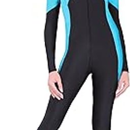 Women One-Piece Swimming Costume - Padded, Full Coverage,-image-4