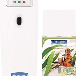 Airance Automatic Air Freshner Dispenser (2 Year Warranty) With Refill Eucalyptus - 250 ML 3000+ Sprays-image-91