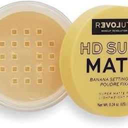 Revolution Relove Compact powder matte banana loose powder-image-32