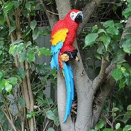 Wonderland Red Parrot to be Put on Wall, Home Decor, Garden Decor, Home Decoration, Parrots, Bird Decor, Balcony Decoration, Gift-image-62