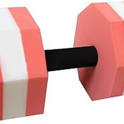 MERISHOPP Aquatic Dumbbell Workouts Water Floating Dumbbells Pool Resistance Equipment Pink| Sports Equipment | Outdoor Sports Gear | Exercise Gear-image-99
