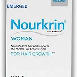 EMERGED Nourkrin Woman Hair Growth Programme For Hair Fall Treatment - 60 Tablets 1 Month Pack, 50 Grams-picture-14
