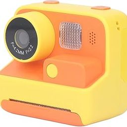 Kids 48MP Selfie Video Digital Camera - Instant Print - with Zero Ink Print Paper - Built in Fill Light Instant with Lanyard-71