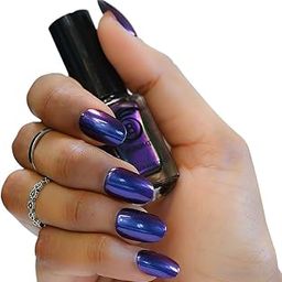 Beromt Multichrome Glossy Finish Nail Polish Into The Future - Bnp6009, 8 ml-picture-30