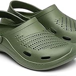 Clogs Slippers for Man | Eva Slip-on Sandals |Anti-Skid & Adjustable Back Strap | Stylish Clogs for Indoor & Outdoor-picture-35