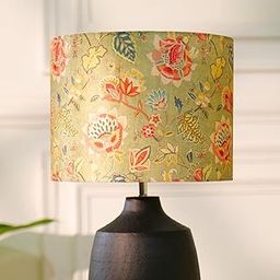 DREAMY WALLS Lamp Shade for Table Lamps, Drum Lampshade for Floor/Chandelier Lamp, 10.5” x 8.5", Fabric, Easy Assembly, Slip UNO Fitter – Persian Flowers Shade-image-17