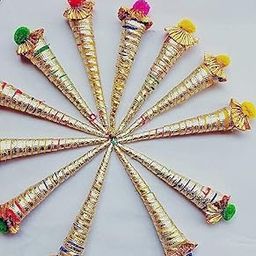 Sanvatsar Mehendi Cones For Hand Natural Mehndi Cones For Hand Designing Reddish Brown Color Long Lasting Mehandi Pack of 12-image-92