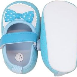 Handmade Baby Girl Soft Sole Shoes – Pink Bow Pre-Walker (Size 6-12months)-picture-37