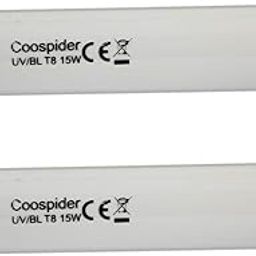 2-Pack 15W UV BL CFL Fluorescent Compact Light Bulb for 30W Electric Bug Zapper Replacement Straight Tube T8 F15 18 Inch-image-71