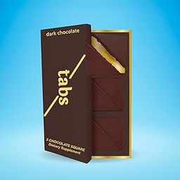 Tabs Dark Chocolate Bars for Couples I Romantic Gift Pack For boyfriend & Girlfriend | Perfect for Honeymoon, Birthdays & Valentine's Day (Dark C-PK of 1)-image-17