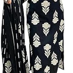 Women's Cotton Kurta pant Set 3/4 Sleeves Embroidery work on yoke and Bazu kurti Pant with Dupatta Set-image-75