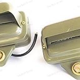 THE BEST STORE A PAIR OF FRONT REAR PARKING REVERSE GEAR LIGHT 12V (SET OF 2) compatible for NEW WILLYS | willys parts and accessories (Blackout_Olive)-17