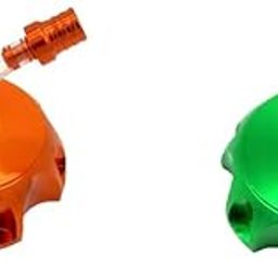 The Style Sutra ATV Dirt Pit Bike CNC Aluminum Gas Fuel Tank Cap Breather Vent Green/Orange|Motors | Parts & Accessories | Motorcycle Parts |2 Pieces Fuel Tank Breather Vent-27