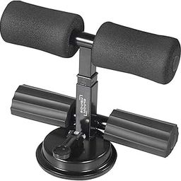 Roughhouse Adjustable Sit-Up Bar for Home Workouts | Portable Abdominal Exercise Equipment with Strong Single Suctions Cup | Sit-Up Assistant Device for Abs, Core Strength, and Fitness at Home-image-3