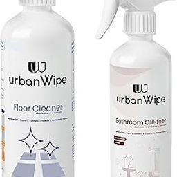 urbanWipe Floor & Bathroom Cleaner Combo Pack | Dirt Removal Liquid Surface Stains & Germs Cleaning & Ecofriendly Tough Hard Water Stain Remover, Spray Cleaner for Bathroom_(Each 500ml)-image-53