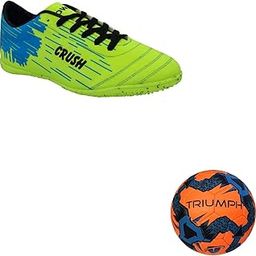 Football Pvc Boss Orange With Gowin Football Shoe Crush Futsal Green Cyan Size-5-image-40