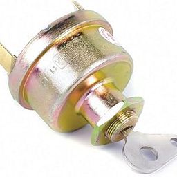 UNO MINDA IGN-7601 Ignition Starter Switch - (1 Metal Key) New Model w/o Wire- with 2 Keys-10