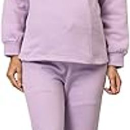 Maternity and Nursing Nightwear Set | Feeding Zipper for Easy Feeding Pre and Post Pregnancy | Loungewear Set-image-54