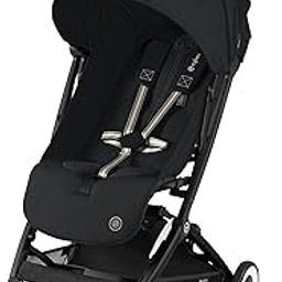 Cybex Libelle Lightweight Travel Baby Stroller and Pram for Kids and Toddlers with Compact Fold, 5-Point Harness, Hand Luggage Compatible, Stroller for Girls and Boys, Age 6months-4 years, Magic Black-7