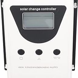 F FABOBJECTS® Solar Regulator, MPPT Solar Controller Safe for Outdoor Use (60A)-17