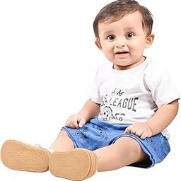 Boy's Casual Printed White T-Shirt & Half Paint Combo Set-image-20