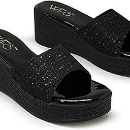 Women 2.5 Inch Wedge Heel Fashion Sandal-image-12