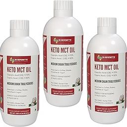 Sharrets Keto MCT Oil (500ml x 3) C8 C10 70:30 - Enhance Athlete Performance and Intermittent Fasting with Pure Medium Chain Triglycerides.-image-18
