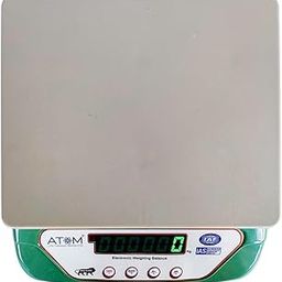 Atom ® Digital Weight Machine for Kitchen, Kitchen Scale for Food Weighing, Fitness, Home Baking & Cooking with large LCD Display. With Tare & Piece Counting Function. Atom A 225 30kg Kitchen Scale-image-19
