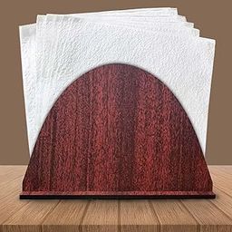 Gachwala Wooden Tabletop Tissue Holder – Compact Napkin Organizer for Kitchen, Dining Room & Office Spaces | Simple & Functional Wooden Stand (Approx Size: 5.5 x 4 x 2.3 Inch)-picture-27