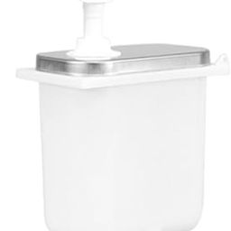 ATORSE Sauce Pump Dispenser 2000 ml Seasoning Condiment Condiment Pump for Home Bar 2L White-picture-22