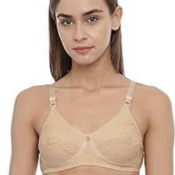 Women's Double Layered Cut and Sew Bra Full Coverage, Non-Wired, Non-Padded, 100% Woven Cotton, Perfect for Saree Blouse_Saree Bra Thin-image-23