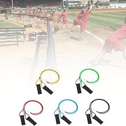 MERISHOPP Baseball Resistance Band Gym Elastic Band Baseball Resistance Exercise Bands Yellow| Resistance Bands | Workout Bands | Exercise Bands-image-36