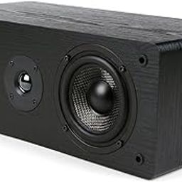 Micca MB42-C 100 Watt Center Channel Auxiliary Speaker (Black)-18