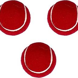 KAPY Heavy Rubber Cricket Balls Red Ball for Cricket Tournament for Playing Heavy Ball in Red Pack of 3-image-37