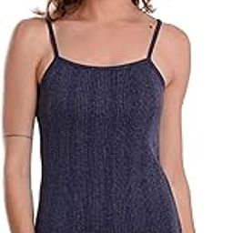 Kashvi Women's Stripe Thermal Sleeveless Spaghetti Upperwear Thermal Top-image-53