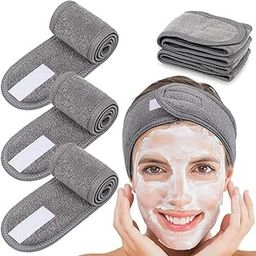 Facial Headbands for Women And Men – Polycotton Hair Bands for Makeup, Face Wash And Spa – Soft And Stretchable Professional Facial Bands (Pack Of 3)-36