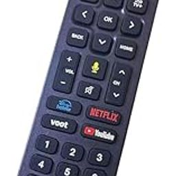 Jio Remote for Setup Box and Fiber Set Top Box with Bluetooth Voice Command Match Exactly Key by Key to Replicate Functions Existing Original Remote Control - Pairing Must-1
