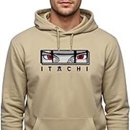 adro Men’s Itachi Uchiha Hoodie | 320 GSM Heavyweight Cotton Poly Fleece Printed Hoodies | Anime-Inspired Naruto Sharingan Eyes Graphic Sweatshirt for Winter & Streetwear-picture-43