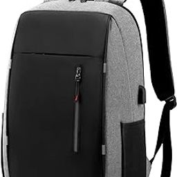 Backpack Women Men Shoulders Bag for College Travel Trip Busin Fits Up to 15.6 inches POPQ-image-67