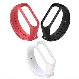 Inefable® Mi Band 3 & 4 Strap Band Wristband Strap Compatible with Mi Band M3 & M4 Original Device Not Included |-6