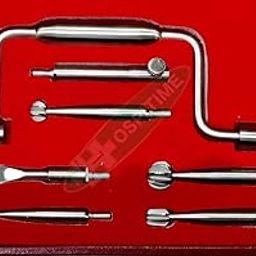 Hudson Brace Set of 7 (Brace, Extension, Perforator & 4 Burrs) with Box-21