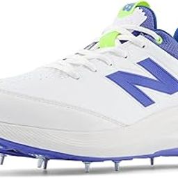 new balance Men 4030 White Cricket Shoes (CK4030W5)-2