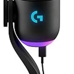 Logitech G Yeti GX Dynamic RGB Gaming Microphone with LIGHTSYNC, USB Mic for Streaming, Supercardioid, USB Plug and Play for PC/Mac - Black-29