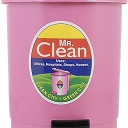 Kuber Industries Table Top Desk Garbage Dustbin Trash for Office Home Work Place,2 LTR(Pink)-22