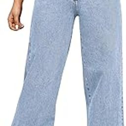 Jeans for Women || High Waist Jeans for Women || Baggy Jeans for Women || Wide Leg Jeans for Women || Straight Fit Jeans for Women High Waist || Jeans for Women Stretchable (B0DGHP4MVY)-image-54