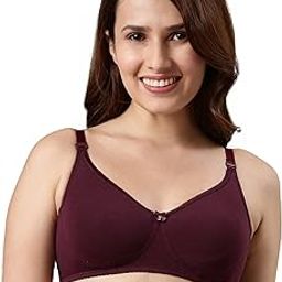 A055 Comfort Shaper Cotton Plus Size T-Shirt Bra for Women- High Coverage, Non Padded and Wirefree-picture-39