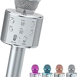 Seraphic Wireless Bluetooth Ws-858 Microphone Mic Recording Condenser Handheld Microphone(Multicolour)-image-9