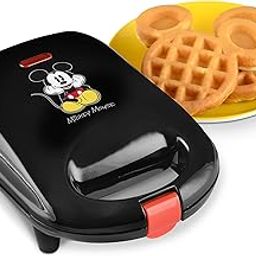 Disney DCM-9 Mickey Mini Waffle Maker, Black-image-15